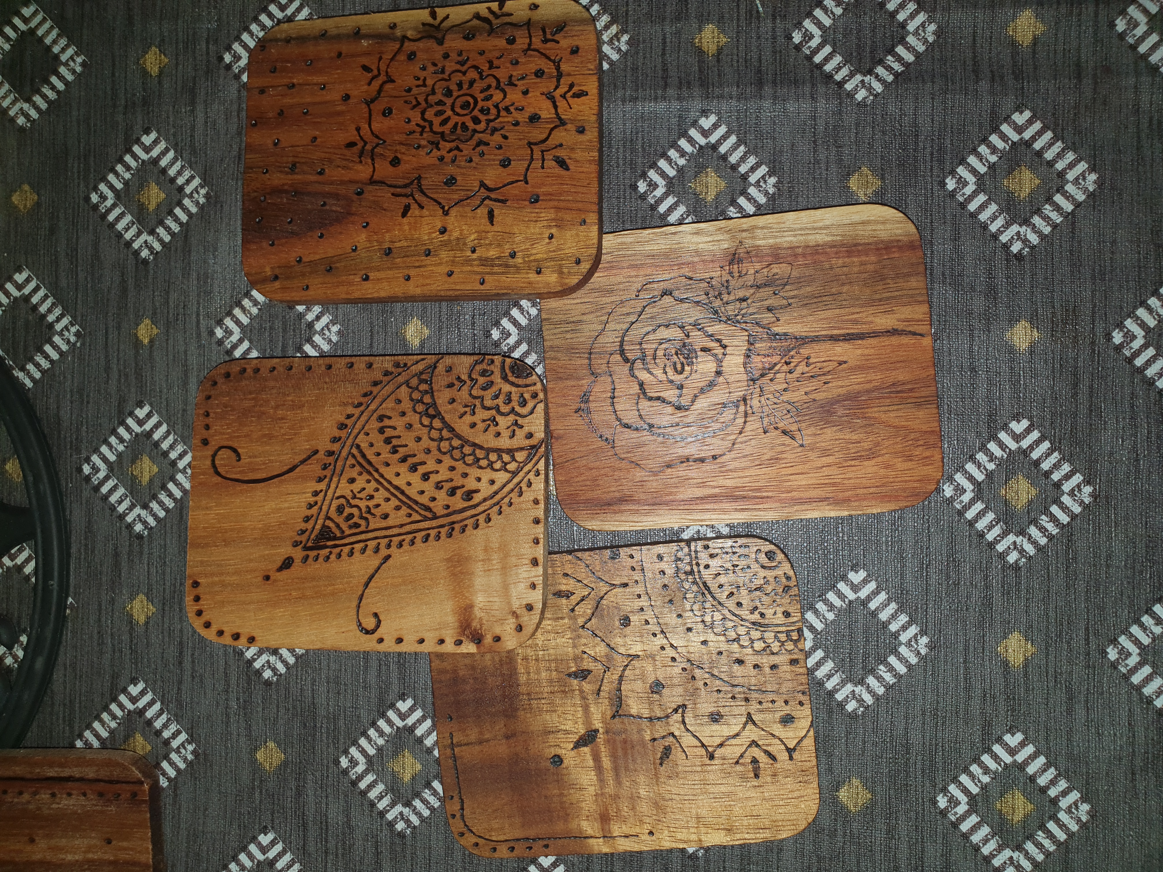 Nilambari's woodburning