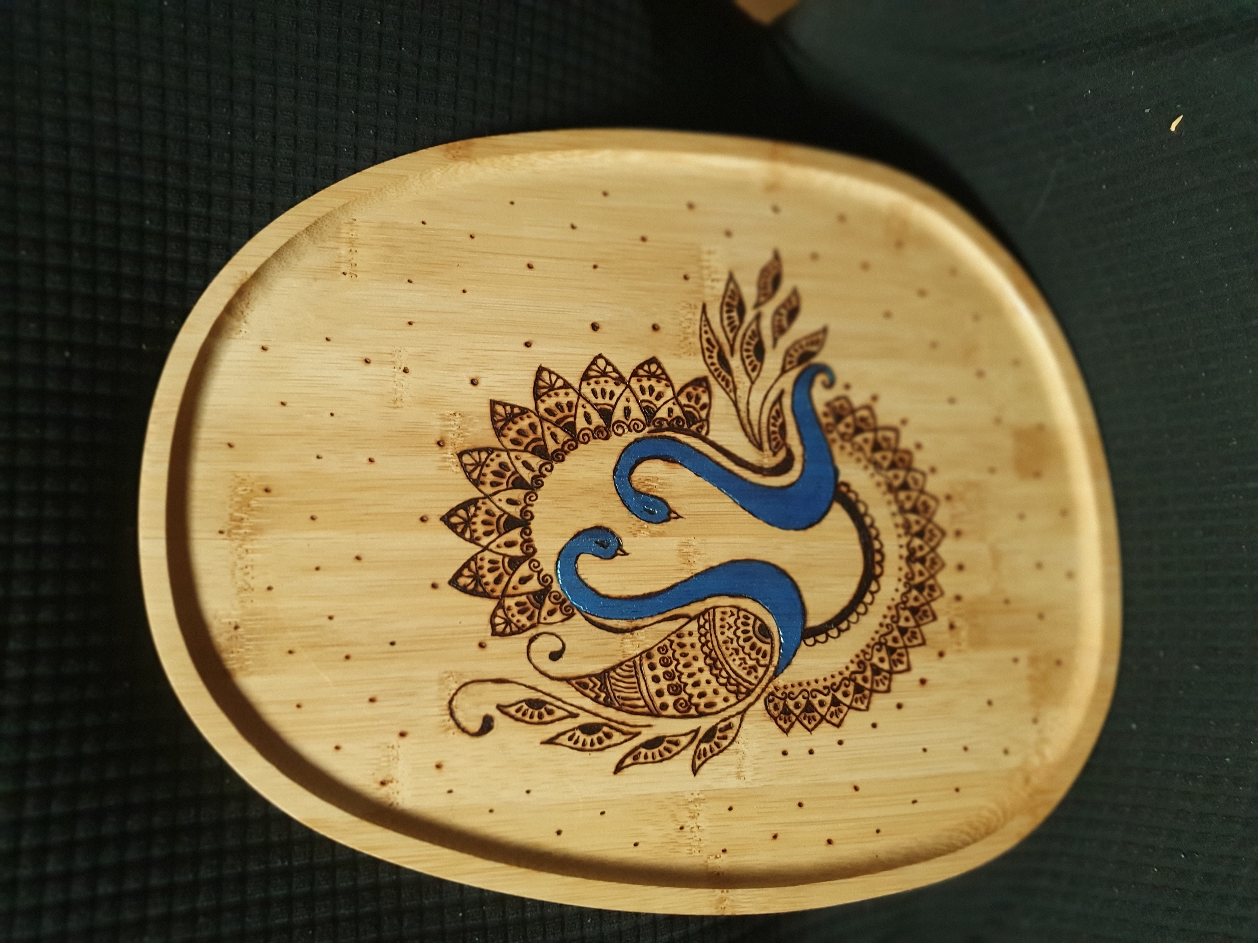 Nilambari's woodburning