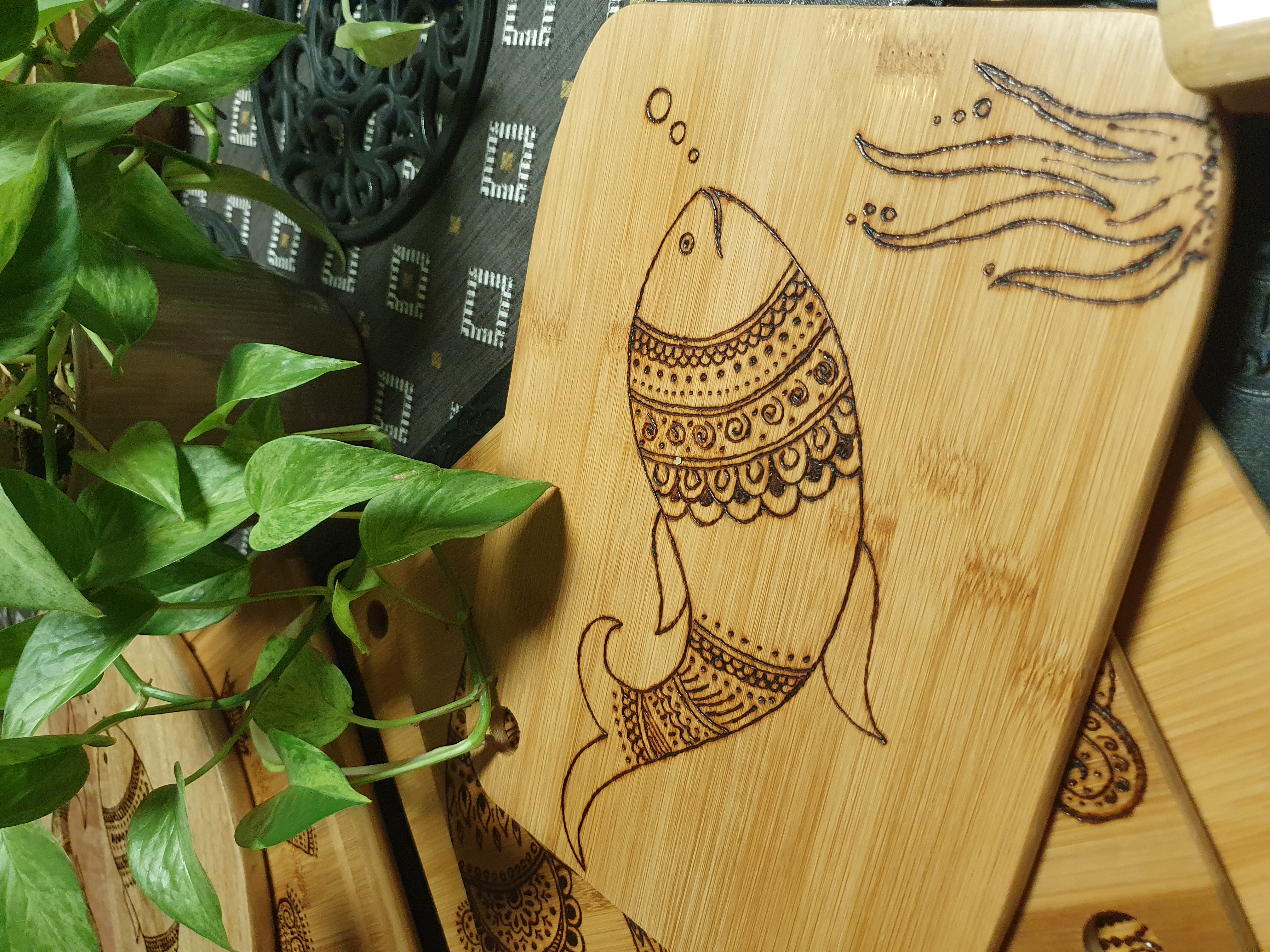 Nilambari's woodburning